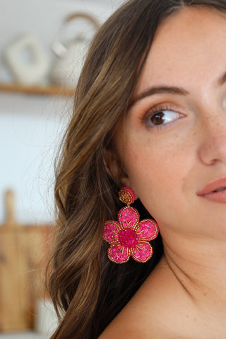 BOUCLES D'OREILLES • MAGNOLIA •