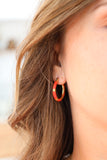 BOUCLES D'OREILLES • PIVOINE DOUCE •