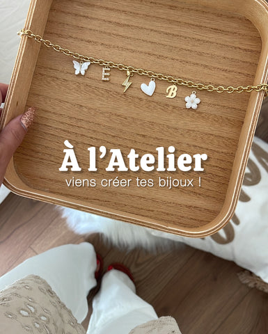 ATELIER CRÉATION DE BIJOUX (2 bijoux)