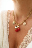COLLIER • CERISE •