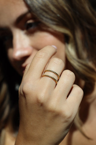 BAGUE • MELON ROSE •