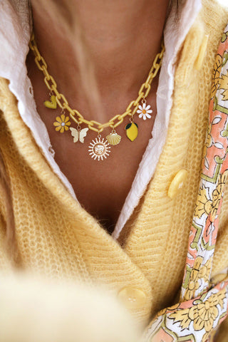 COLLIER DE COULEUR DORÉ