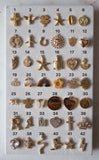 Bar à Charm's | BOUCLES D'OREILLES personnalisées à breloques dorées et argentés