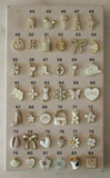 Bar à Charm's | BOUCLES D'OREILLES personnalisées à breloques dorées et argentés