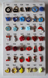 Bar à Charm's | BOUCLES D'OREILLES personnalisées à breloques dorées et argentés