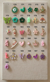 Bar à Charm's | BOUCLES D'OREILLES personnalisées à breloques dorées et argentés