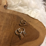 BOUCLES D'OREILLES • BELDI • Argent 925 / Plaqué or