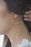 BOUCLES D’OREILLES • DOUCEUR • Plaqué or