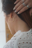 BOUCLES D’OREILLES • DOUCEUR • Plaqué or