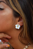 BOUCLES D'OREILLES • BLEU •