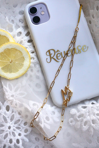 BIJOUX DE TÉLÉPHONE • ROSE •