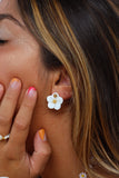 BOUCLES D'OREILLES • BLEU •
