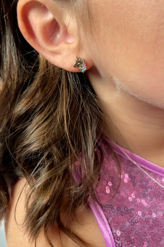 BOUCLES D'OREILLES • LICORNE •