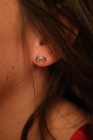 BOUCLES D'OREILLES • ARC-EN-CIEL •