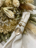 BAGUE • AVA • Plaqué or & Argent 925