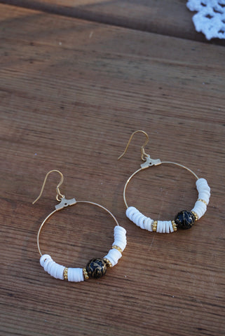 BOUCLES D'OREILLES  • POMME D'AMOUR  •